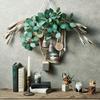 ASCA A-15742-063W Object Wood Bead Garland, Gray White view 2