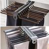 LKP Closet Pants Hangers 18x23inch Pull Out Clothing Rail Multi Functional 22 Arms Garment Rack for Wardrobe Organizer and Trousers Storage view 2