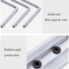LKP Pull-Out Pants Rack, Extendable Hanging Rail Rack, Multifunctional Storage Rack for 10 Pants, Tie Scarf Pants Hanger, Sliding Closet Organizer view 3