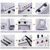 LKP Pull-Out Pants Rack, Extendable Hanging Rail Rack, Multifunctional Storage Rack for 10 Pants, Tie Scarf Pants Hanger, Sliding Closet Organizer view 4