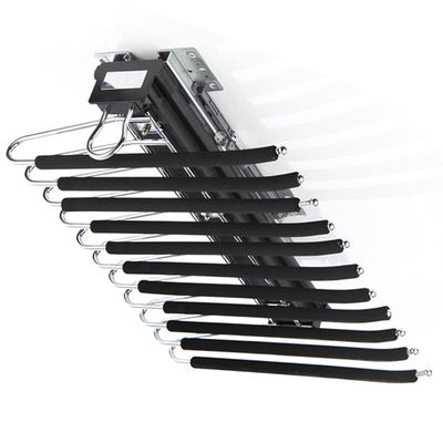 LKP Extendable Pants Hangers Space Saving Closet Organizer Rack Multi-Function Pull Out Trousers Hanging Rail for Pants, Jeans, Tie, Scarf