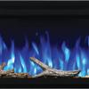 Driftwood Log Kit with Rocks for Entice 72 - NEF-DRAK72 - Realistic Driftwood Logs, Natural Looking Rocks, Easy Customization of Entice Electric Fireplace view 2