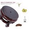 Happyyami Rosewood Oriental Vase Stand Fish Bowl Pot Stand Vase Stand Accessories Decor view 2