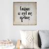 Aihesui Wood Signs Wall Hanging Wall Decoration Failure is Not an Option Sign for Living Room Kitchen Batheroom Bedroom Office School 16x16inch view 4
