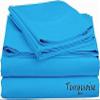Full XXL Size Sheet Set - 4 Piece - Hotel Luxury Bed Sheets- Easy- Fits 21" Deep Pocket Bedsheet 850-Thread Count 100% Egyptian Cotton (Full XXL - 54" X 84"- Turquoise Solid) view 1