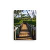 12x16 Maui Wailea Beach Path Canvas Wall Art: Hawaii Boardwalk Print Gift, Hawaiian Coastal Home Dcor Photo, Tropical Picture for Office Living Room or Bedroom, Fine Art Photography view 1