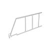 KINTER 3 in. H x 1/2 in. W x 21-3/4 in. L Clear Lozier or Madix Fixtures Divider System Plastic - Case of: 1; Each Pack Qty: 20; Total Items Qty: 20 view 1