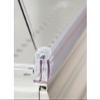 KINTER 3 in. H x 1/2 in. W x 21-3/4 in. L Clear Lozier or Madix Fixtures Divider System Plastic - Case of: 1; Each Pack Qty: 20; Total Items Qty: 20 view 2