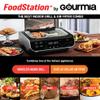 Gourmia Smokeless Indoor Grill & Air Fryer raclette grill with Smoke Extracting Technology Extra-Large Nonstick Cooking electric grill indoor Korean BBQ Style 6 Quart FoodStation view 3