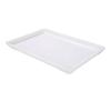 Restaurantware-LID ONLY: Lid For Proofing Box, 1 Rectangle Lid For Dough Box - Stackable, Dishwashable, White Plastic Lid For Pizza Dough Box, Durable, Proofing Box Sold Separately view 1