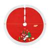 Peanuts Snoopy 48" Embroidered Applique Christmas Tree Skirt view 2