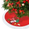 Peanuts Snoopy 48" Embroidered Applique Christmas Tree Skirt view 4