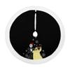 Nightmare Before Christmas 48" Embroidered Applique Christmas Tree Skirt view 1