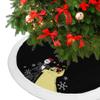 Nightmare Before Christmas 48" Embroidered Applique Christmas Tree Skirt view 4