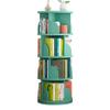 Bookcases 360Rotating Bookshelf, Children's Large-Capacity, Cultivate Children's Interest in Reading, Make Children Fall in Love with Reading (Color : Green, Size : 4 Layers (46126cm)) view 1