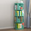 Bookcases 360Rotating Bookshelf, Children's Large-Capacity, Cultivate Children's Interest in Reading, Make Children Fall in Love with Reading (Color : Green, Size : 4 Layers (46126cm)) view 2