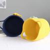 qiuqiu Cotton Rope Woven Storage Basket Desktop Cosmetics Sundries Organizer Cartoon Animal Decor Basket Grey view 3