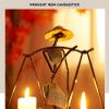 Iczodrow Girl Dress Iron Candle Holder Artware, Personality Cafe Restaurant Desktop Decor Candlestick, Bedside Night Light Decor view 3