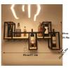 CGF- Mounted Wine Racks Wine Rack, Wall Mounted Pine Wine Rack, Wine Bottle Holder Towel Rack, Wine Bottle Rack Holder Shelf Rustic Wood Wall Wine Rack (Red Wine Rack) 37.4in view 3