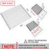 Surpahs 20.5 x 15.5 Inch Roll-Up Dish Drying Rack, Fits Across Sink Openings up to 19.5 Inches, Heavy-Duty Premium Silicone, Strong Support, Non-Slip, Heat-Resistant, Warm Gray view 2