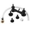 Double Blast Washer Wine Bottle Rinser, Wine Cleaning Equipment Cleaner With Kitchen Faucet Adapter Bar, Homebrew Beer view 2