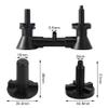 Double Blast Washer Wine Bottle Rinser, Wine Cleaning Equipment Cleaner With Kitchen Faucet Adapter Bar, Homebrew Beer view 3