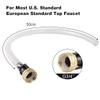 Double Blast Washer Wine Bottle Rinser, Wine Cleaning Equipment Cleaner With Kitchen Faucet Adapter Bar, Homebrew Beer view 4