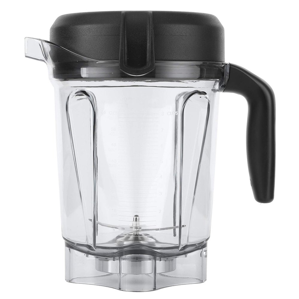 64oz Blender Container Transparent Food Blender Container with Blade Lid Replacement Accessories Fit for 5300Container Compatible for GSeries Machines