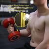 Sweatbands, Sports Wristband Padded Wrist Thumb Brace Weight Lifting Hand Wrap Support Gym Exercise Bar Bracelet, 1 Pair view 3