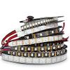 APA102 Smart led Pixel Strip Light 5m/lot;DC5V 30/60 LEDs/Pixels/m;Data and Clock Seperately;IP30/IP65/IP67;SK9822 led Strip (White PCB I67, 5M 60LED/M) view 1