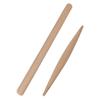 Cabilock 2Pcs Beech Wood Rolling Pin Wood Dough Roller Rolling Pin Wooden Pastry Pizza Dough Roller for Baking Pizza Pasta Cookies Dumpling view 1