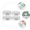 4pcs Soap Box Metal Rectangular Tin Metal Storage Tin Jars Square Metal Soap Keeper DIY Candle Tin Self Draining Soap Container Box with Cover Aluminum Bride view 2