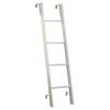 HWLL Bunk Bed Ladder, RV Car Boat Loft Step Ladder, Metal Adjustable Twin Bed Bunk Ladder for Home/Dorm/Appartments, Load 150 kg / 330 lbs, White, 140cm/55 inch view 1