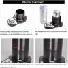 RGWYGCG Draft Pour Beer Dispenser,Canned Beer Draft System,Beer Foam Maker,Mini Kegerator,Beer Can Tap,Converts Any Can Into Draft for Beer Bars,Family, Father's Day, Black view 3