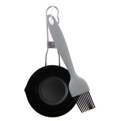 Mr. Bar-B-Q 06833Y Kickstand Sauce Pot & Baster