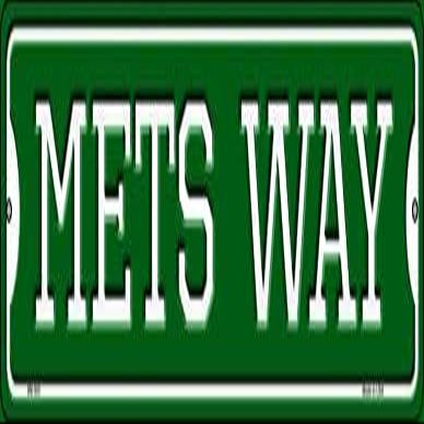 Mets Way Novelty Mini Metal Street Sign MK-990