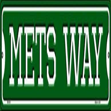 Mets Way Novelty Mini Metal Street Sign MK-990