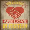 SMART BLONDE Volunteers are Love Novelty Metal Parking Sign P-3249 view 1