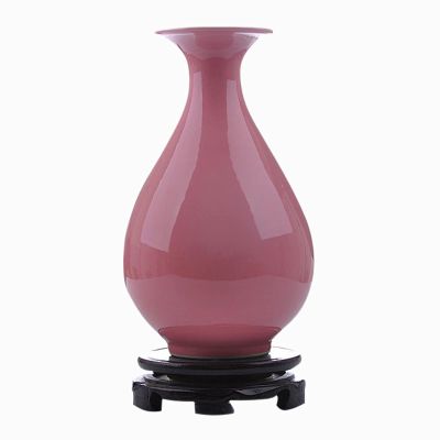 Exquisite Decorative Vases Modern Artificial Flower Vase Tabletop Ceramic Vases Luxurious Flower Arrangement Vase Creative Ornaments for Home Decor Wedding Living Room Office-E H32xl17cm