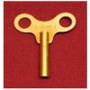 Galapagoz Clock Winding Key Fits Antique Vintage Clocks Brass New 3.75 mm Size Number 6 USA view 1