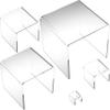 FindingKing Clear Acrylic Risers For Jewelry Showcase Display Stands Kit 22 Pcs view 4