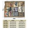 Motorcycle Gifts for Men and Women Throw Blanket for Couch Sofa Bed Plush Throw Fleece Blanket Soft Cozy Bedding for Kids and Adults Bedroom 50x40 Inch view 4