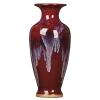 Elegant Artificial Flower Vase Ceramic Flower Vases Porcelain Flower Vase Decorative Dried Flowers Vase Creative Ornaments for Home Decor Wedding Living Room Office Restaurant-A H34xl15cm view 1