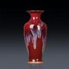 Elegant Artificial Flower Vase Ceramic Flower Vases Porcelain Flower Vase Decorative Dried Flowers Vase Creative Ornaments for Home Decor Wedding Living Room Office Restaurant-A H34xl15cm view 3