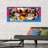 Marvel Comics Wolverine - Trading Card Wall Poster, 34L x 22.4W, Premium Poster & Mount Bundle view 2