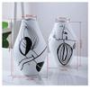 YRHH Large Ceramic Vase with Matte Texture Modern Design Floor Standing Vase for Home Floral Arrangements Coffee Chop Bedroom Table Party Wedding-Style A view 3