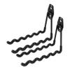 2pcs Garage Hook Iron Wavy Hook Iron Heavy Duty Hook Garden Hook Non-slip Hook Storage Wavy Hook Non-slip Storage Hook Metal Shelf Hook Garage Wavy Hook Basement Iron Hook view 1