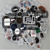 500PCS Custom Text Business Roll Sticker Personalized Design Water Bottle Label Gift Box Birthday Wedding Party First Holy Communion Baptism Stickers (Transparent PVC, 2.5" Round) view 3