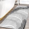Stair Runner Carpet Non Slip 3'7"x7' Contemporary Long Hallway Rug for Bedroom view 3