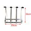 LOYALHEARTDY Liquor Dispenser Wall Mounted 4 Bottle Bar Butler Bracket Bottle Holder DIY 25ml Beverage/Whiskey/Cocktail Dispenser Liquor Dispenser for Home Bar view 3